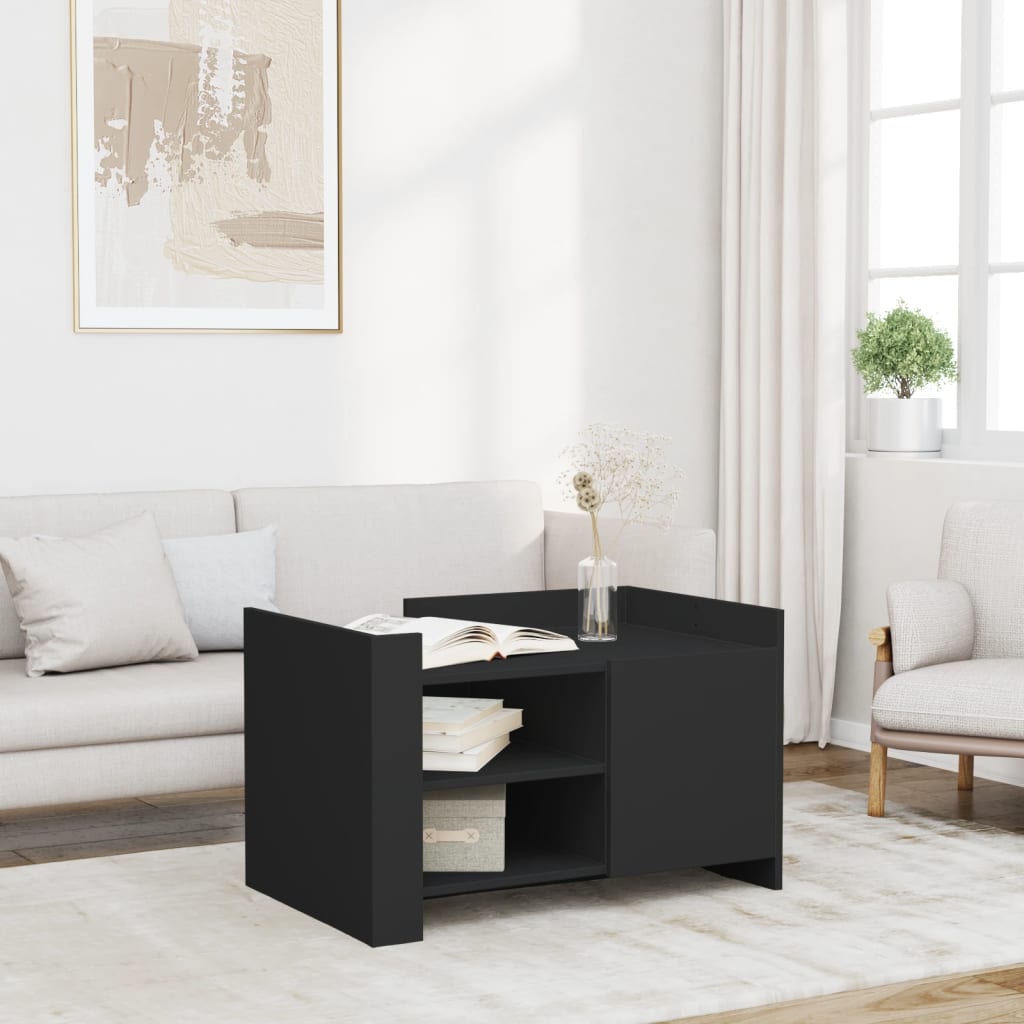 Coffee Table 80X50X50 Cm Engineered Wood