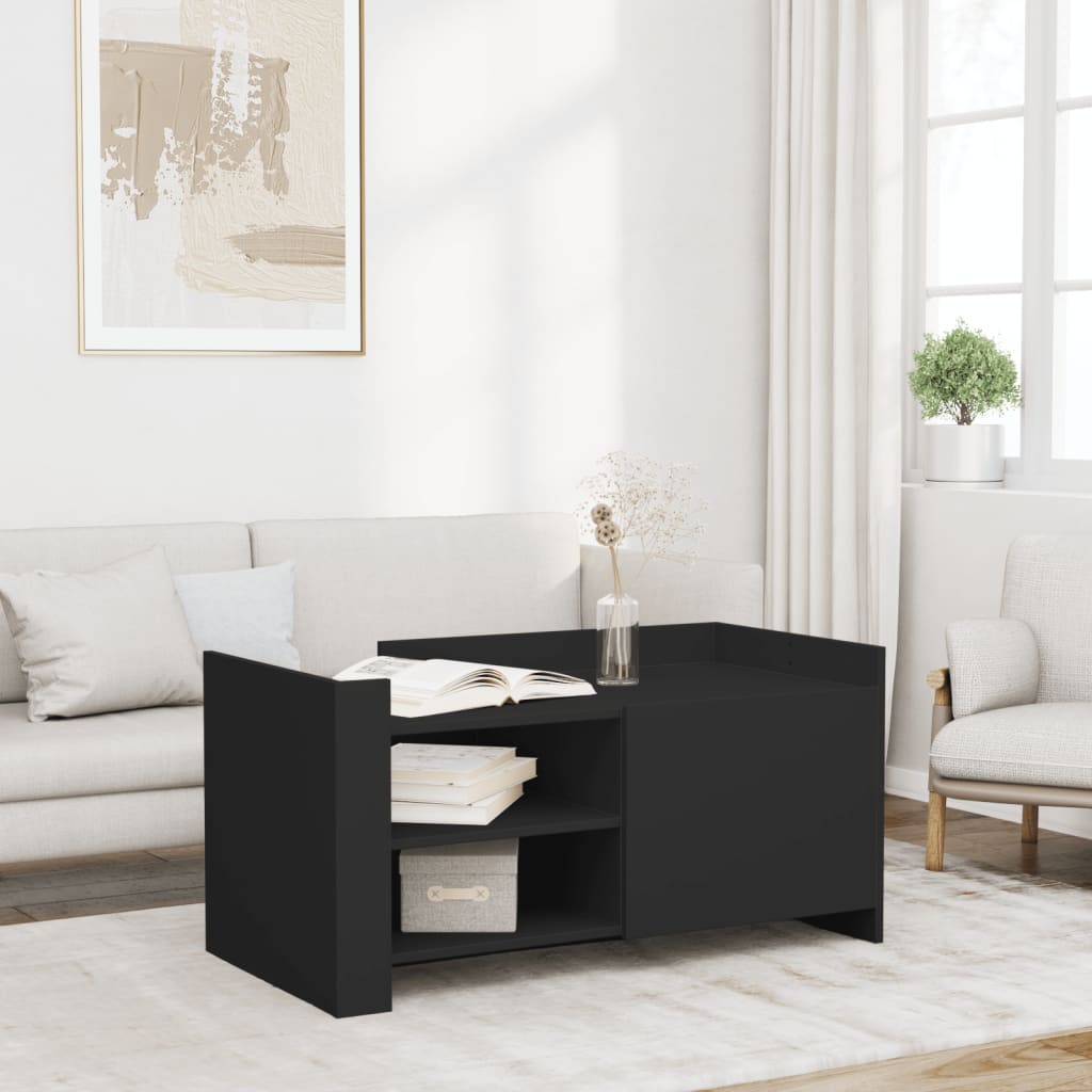 Coffee Table 80X50X50 Cm Engineered Wood