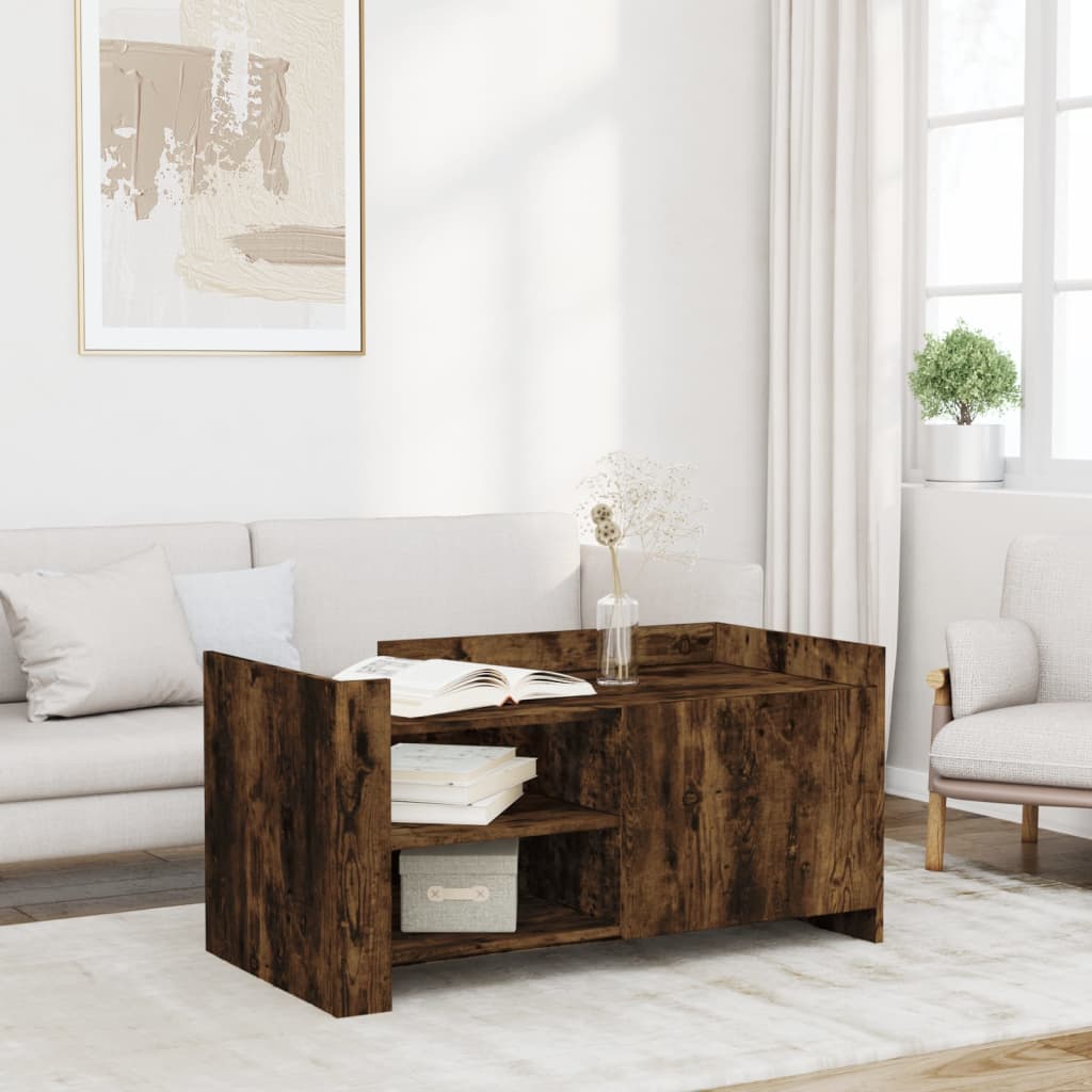 Coffee Table 80X50X50 Cm Engineered Wood