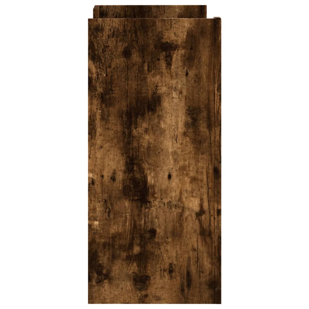 Sideboard 73.5X35X75 Cm Engineered Wood Smoked Oak Grey Sonoma 73.5 Cm Brown 73.