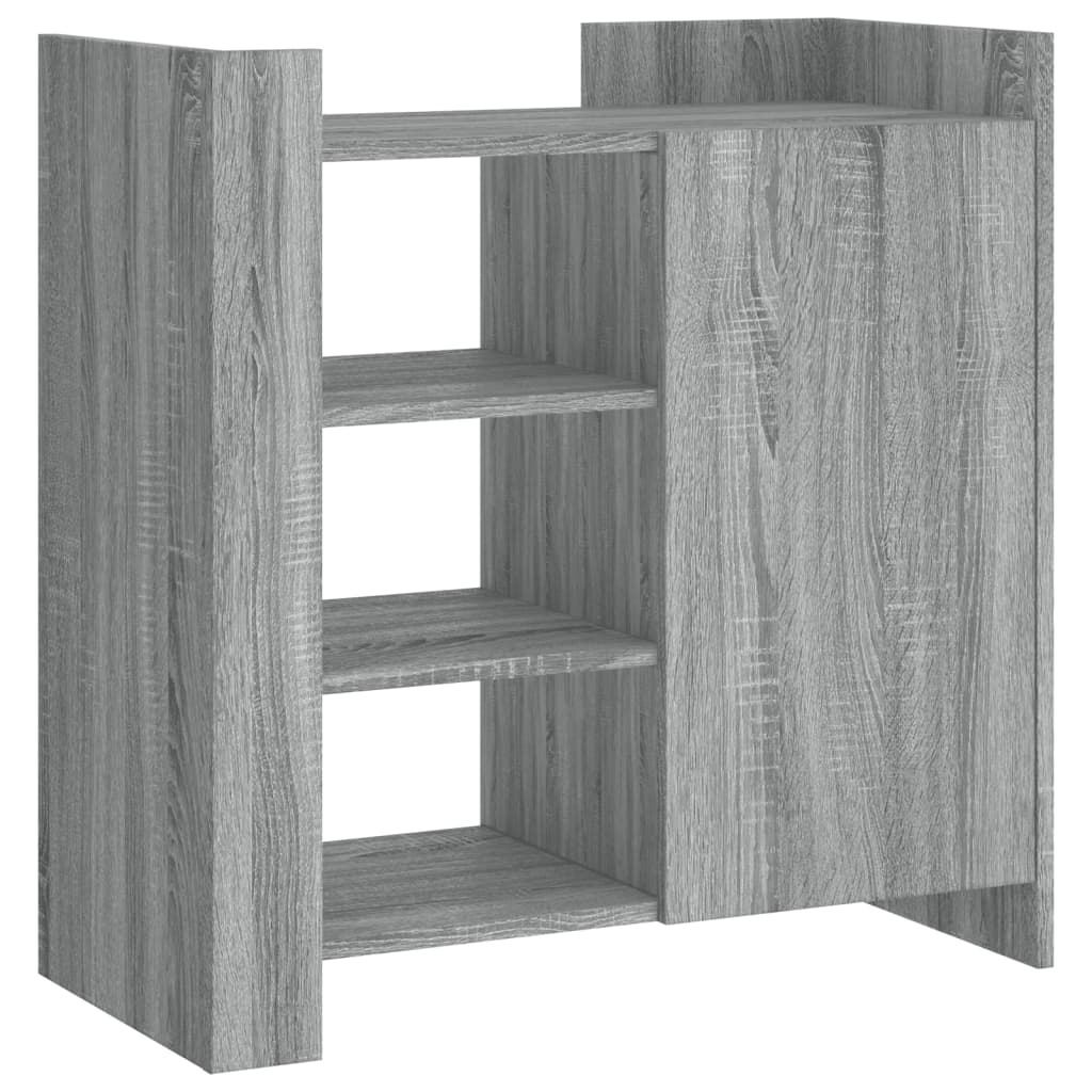 Sideboard 73.5X35X75 Cm Engineered Wood smoked oak grey sonoma 73.5 cm