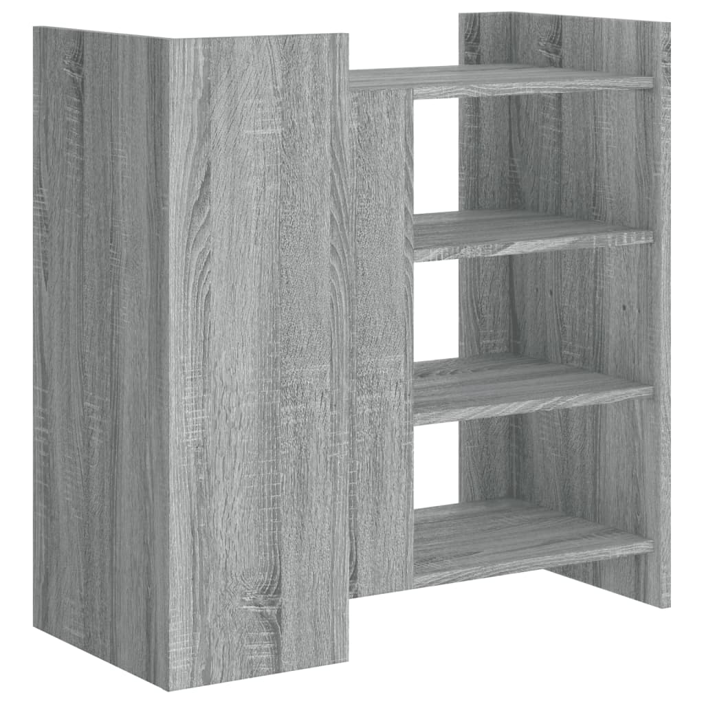 Sideboard 73.5X35X75 Cm Engineered Wood smoked oak grey sonoma 73.5 cm