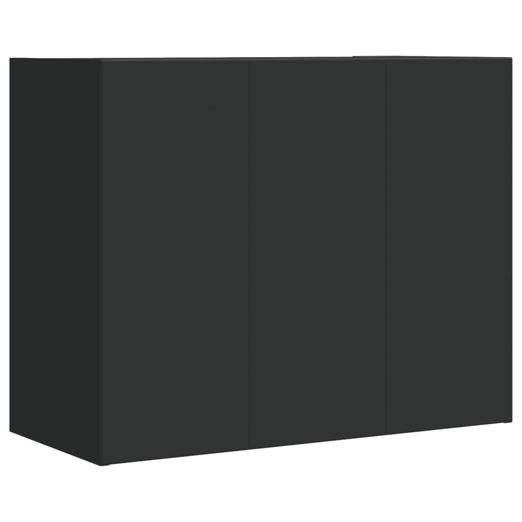 Wall Cabinet 75X35X60 Cm Engineered Wood