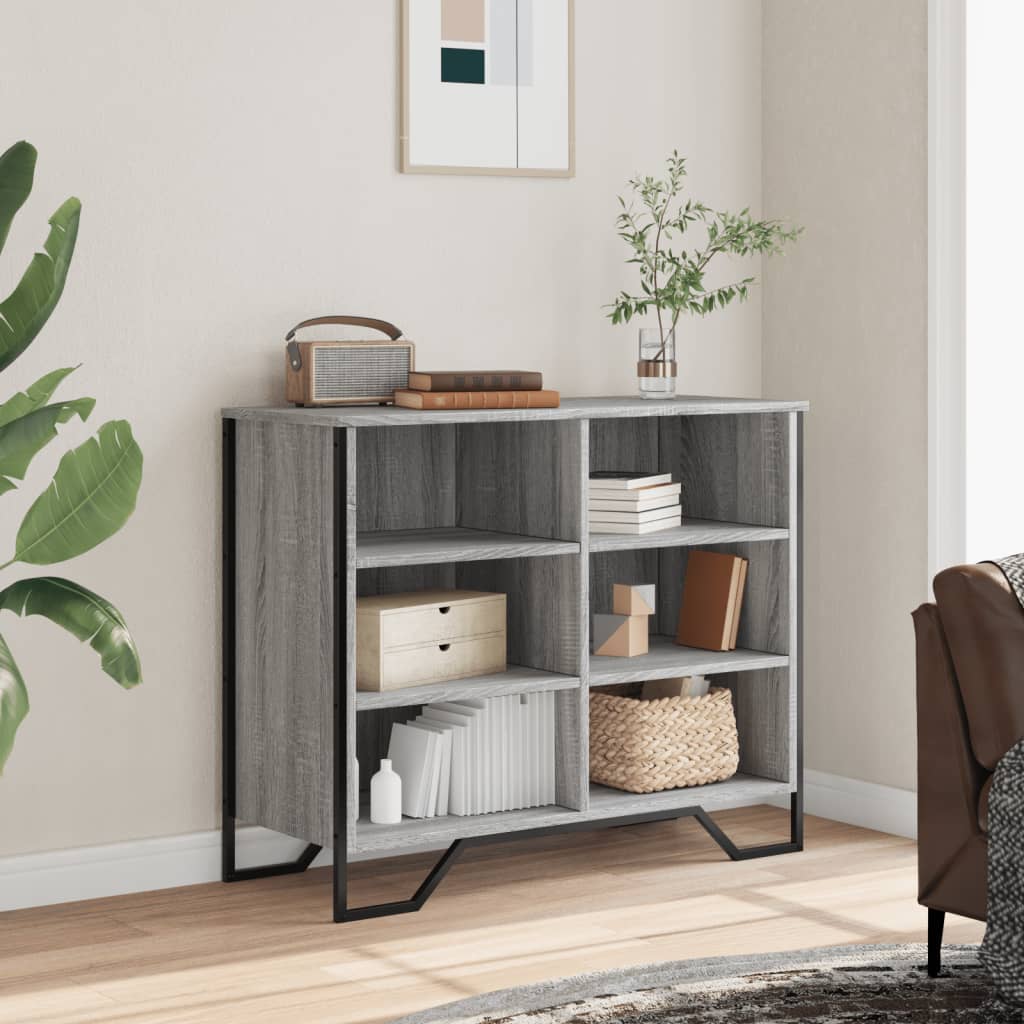 Sideboard 91X35.5X74.5 Cm Engineered Wood