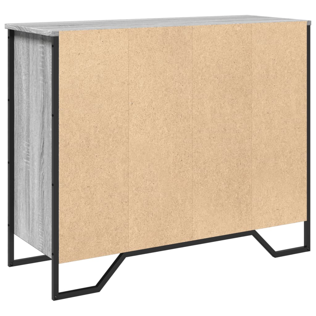 Sideboard 91X35.5X74.5 Cm Engineered Wood