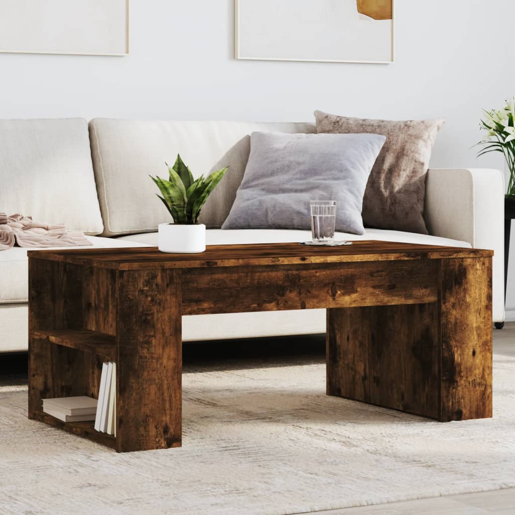 Coffee Table 102X55X42 Cm Engineered Wood