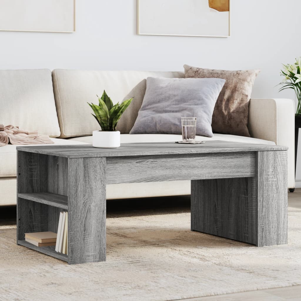 Coffee Table 102X55X42 Cm Engineered Wood