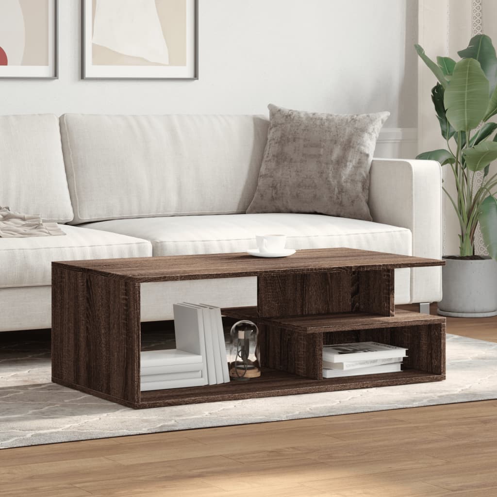 Coffee Table 102X55X35 Cm Engineered Wood
