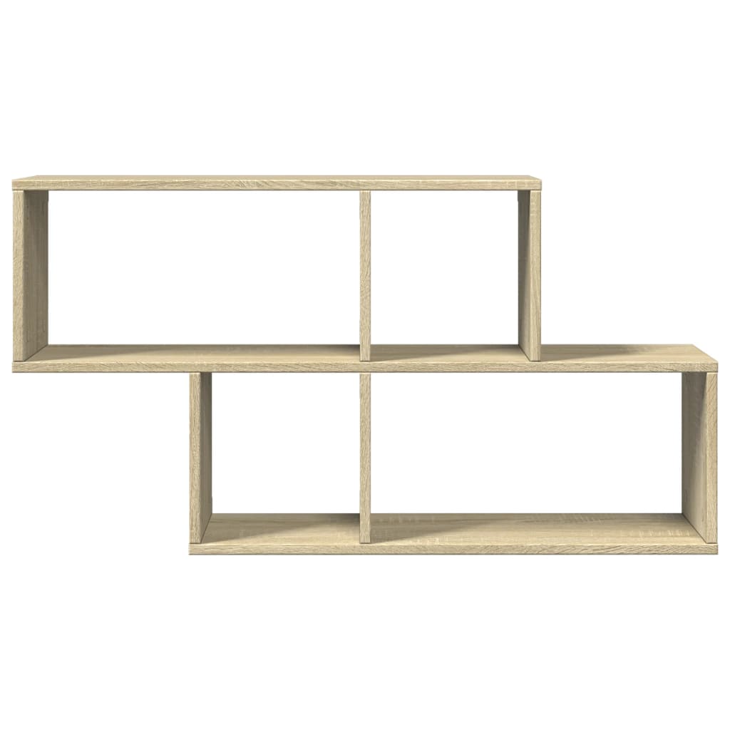 Wall Shelf 100X20X53 Cm Engineered Wood