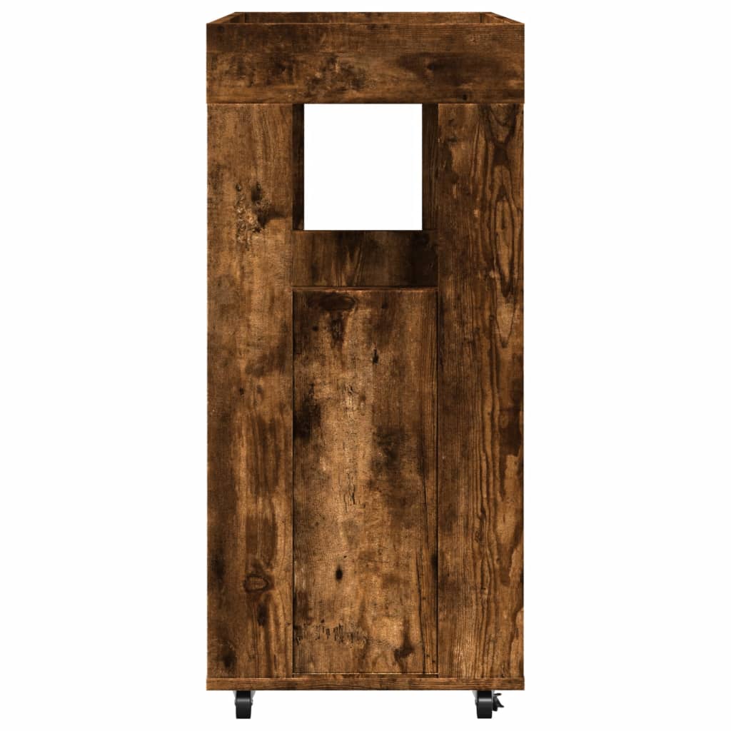 Bar Cart 60X39.5X89 Cm Engineered Wood