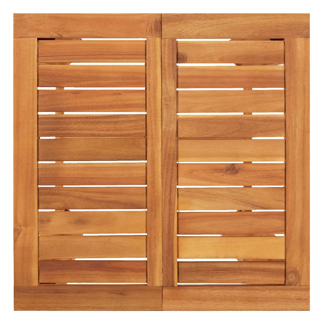 5 Piece Garden Bar Set Solid Wood Acacia And Poly Rattan