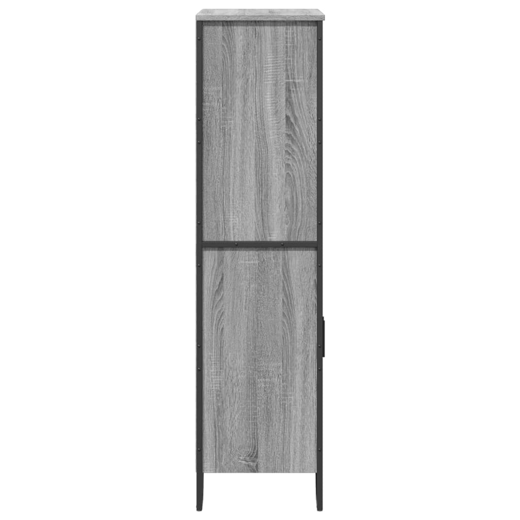 Highboard 79.5X35.5X137.5 Cm Engineered Wood