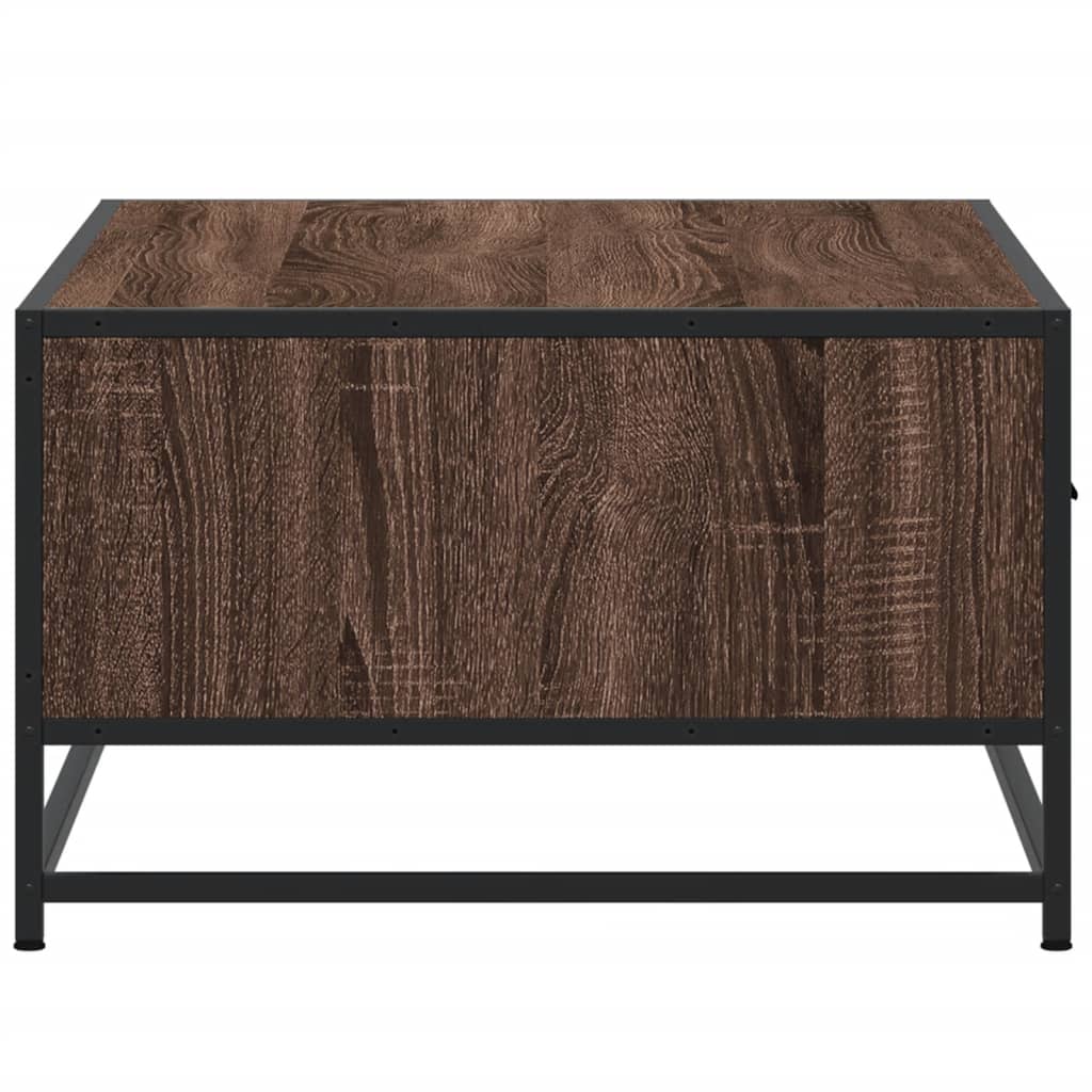 Coffee Table 90X57X35 Cm Engineered Wood And Metal