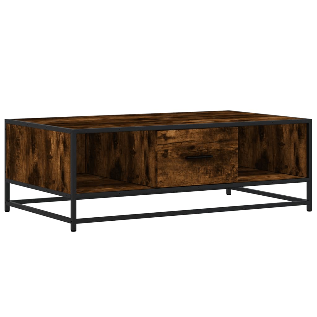 Coffee Table 100X57X35 Cm Engineered Wood And Metal