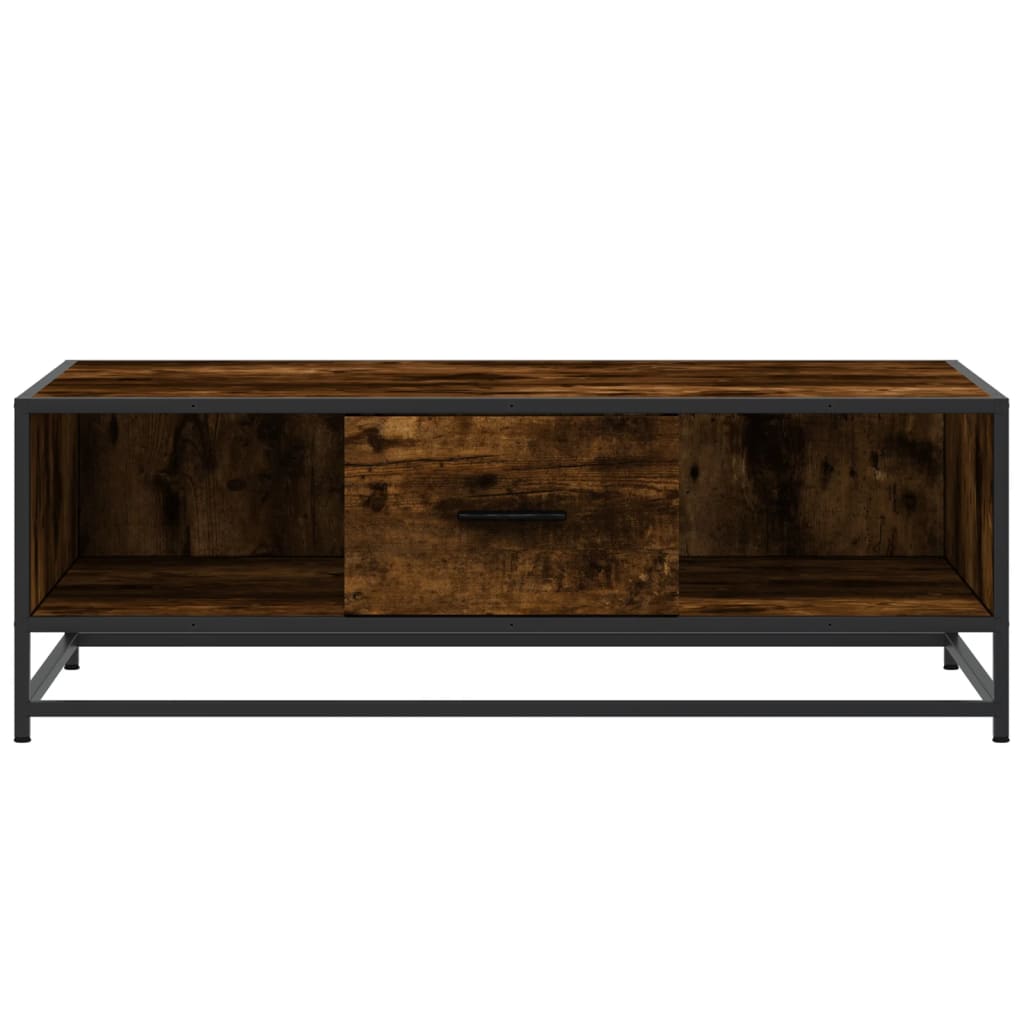 Coffee Table 100X57X35 Cm Engineered Wood And Metal