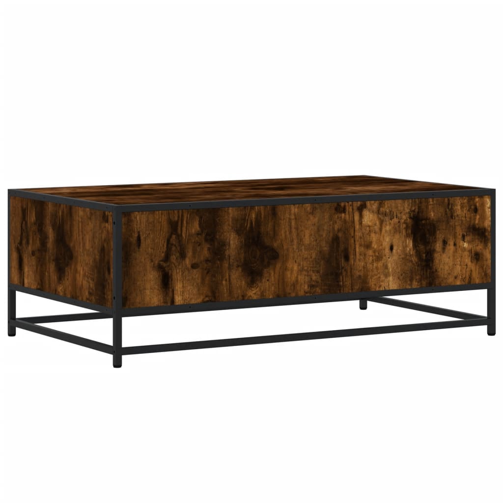 Coffee Table 100X57X35 Cm Engineered Wood And Metal