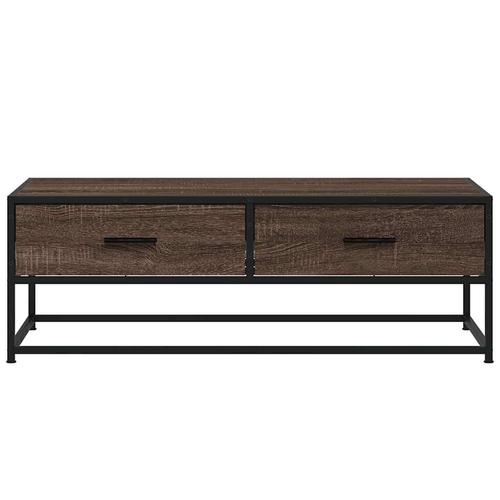 Coffee Table 100X50X35 Cm Engineered Wood And Metal