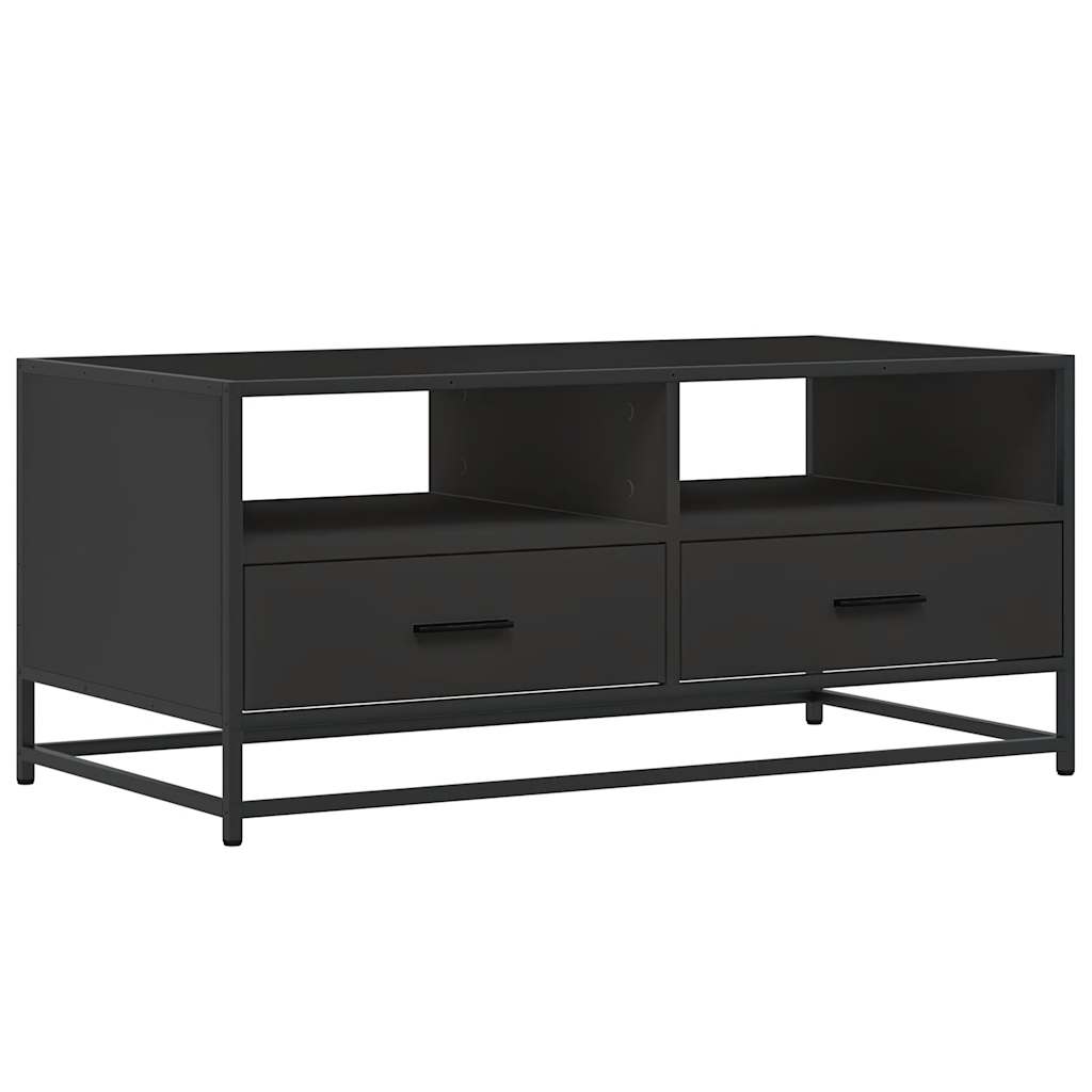 Coffee Table 100X50X45 Cm Engineered Wood And Metal