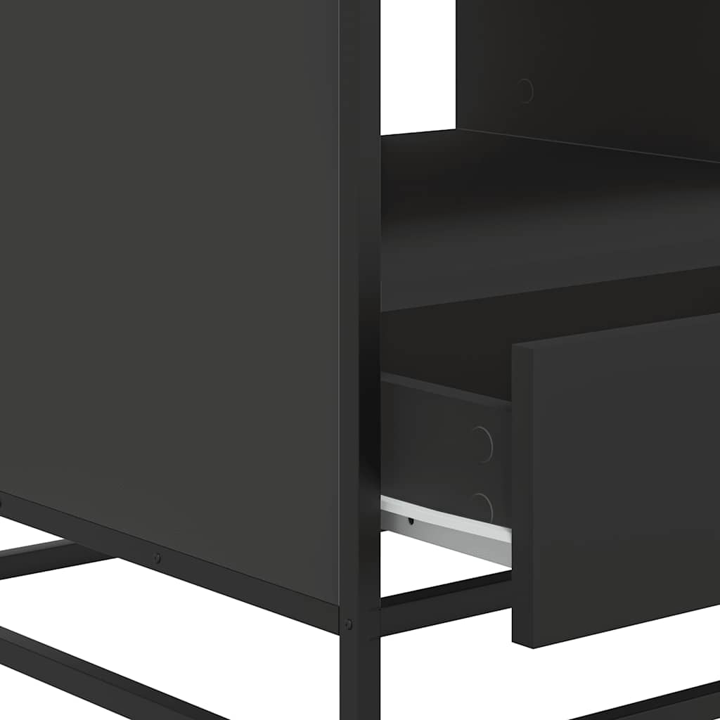 Coffee Table 100X50X45 Cm Engineered Wood And Metal