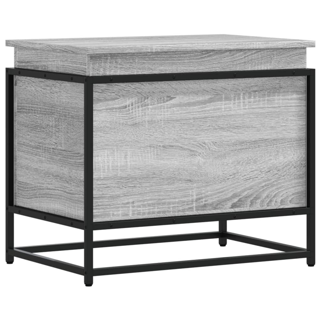 Storage Box With Lid Engineered Wood