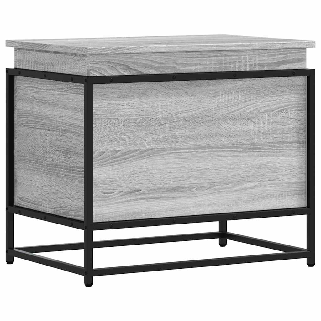 Storage Box With Lid Engineered Wood