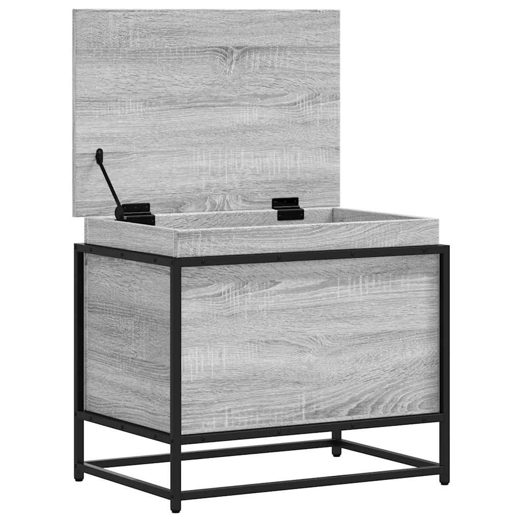 Storage Box With Lid Engineered Wood