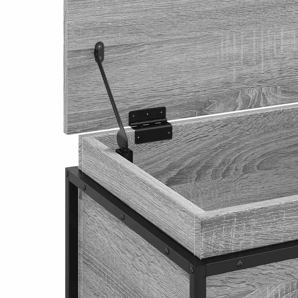 Storage Box With Lid Engineered Wood