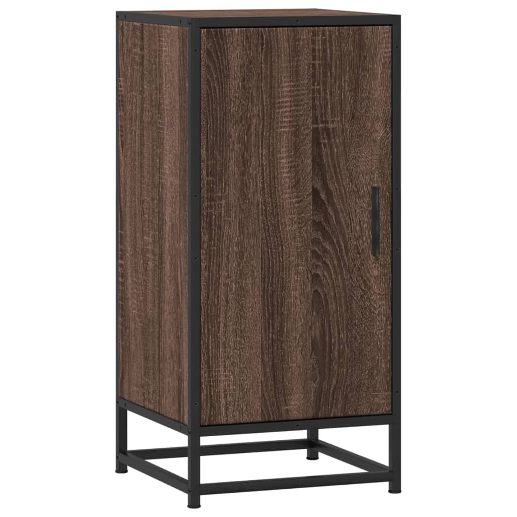 Sideboard 35.5X35X76 Cm Engineered Wood And Metal