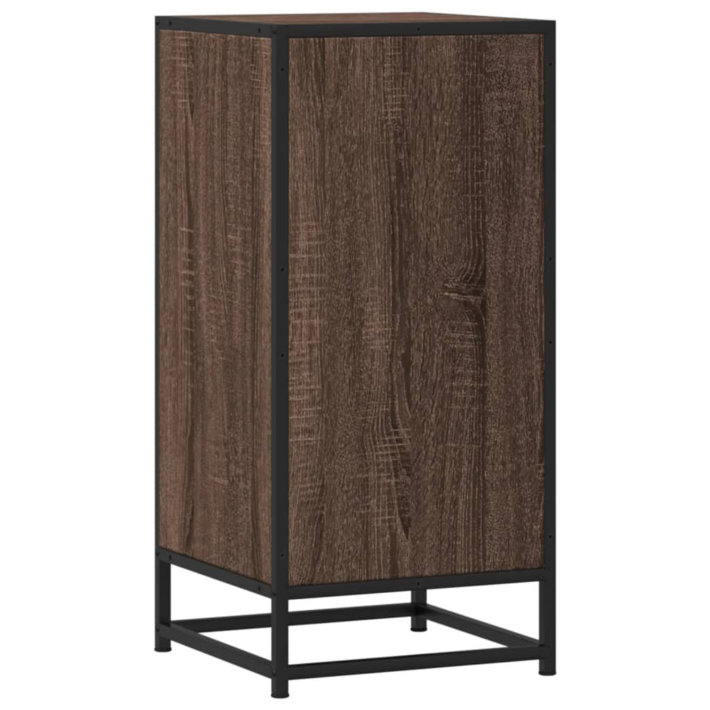 Sideboard 35.5X35X76 Cm Engineered Wood And Metal