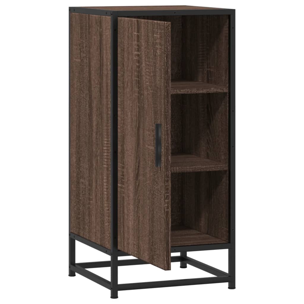 Sideboard 35.5X35X76 Cm Engineered Wood And Metal