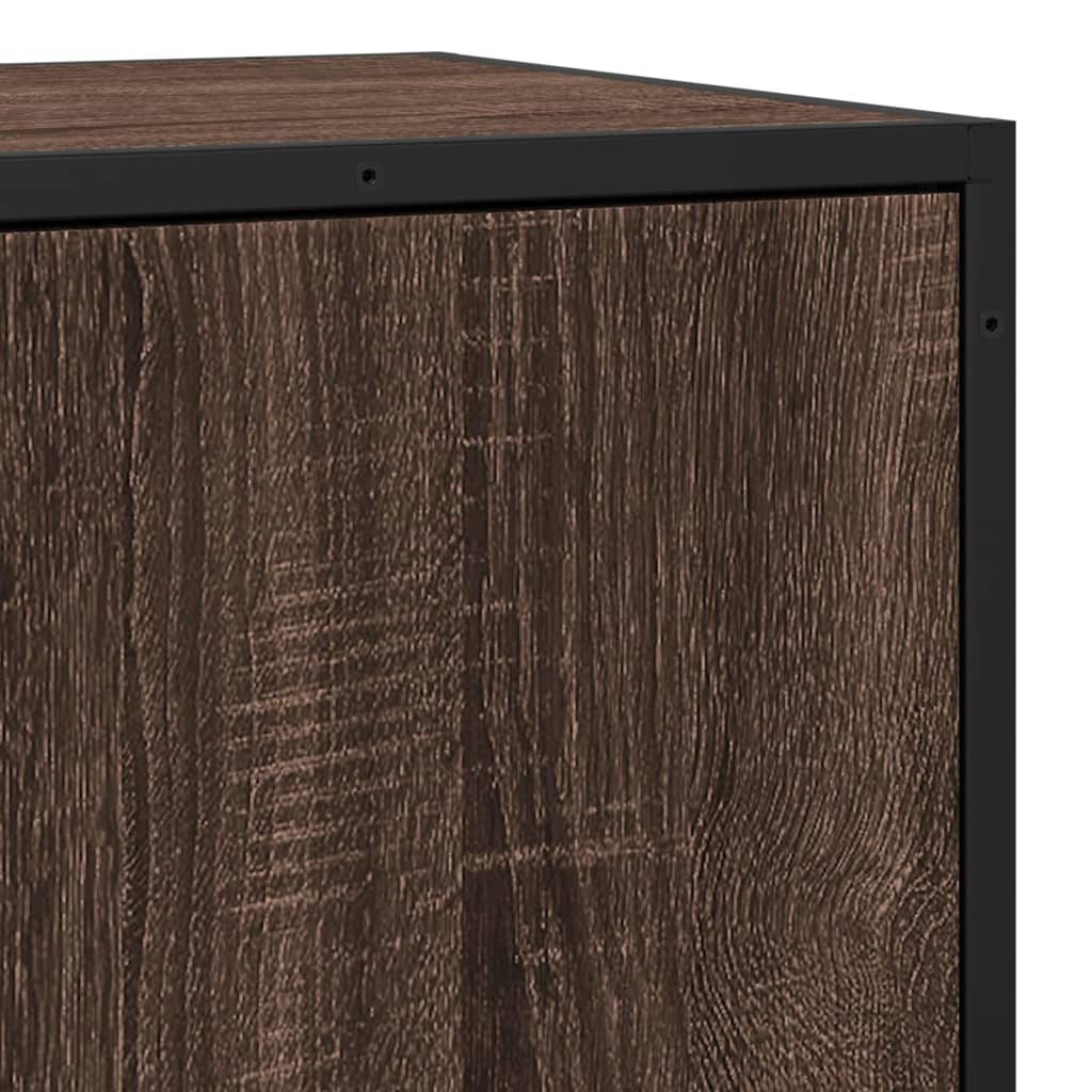 Sideboard 35.5X35X76 Cm Engineered Wood And Metal