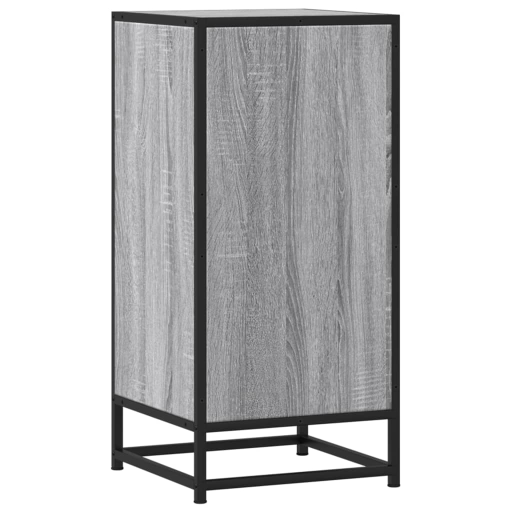 Sideboard 35.5X35X76 Cm Engineered Wood And Metal