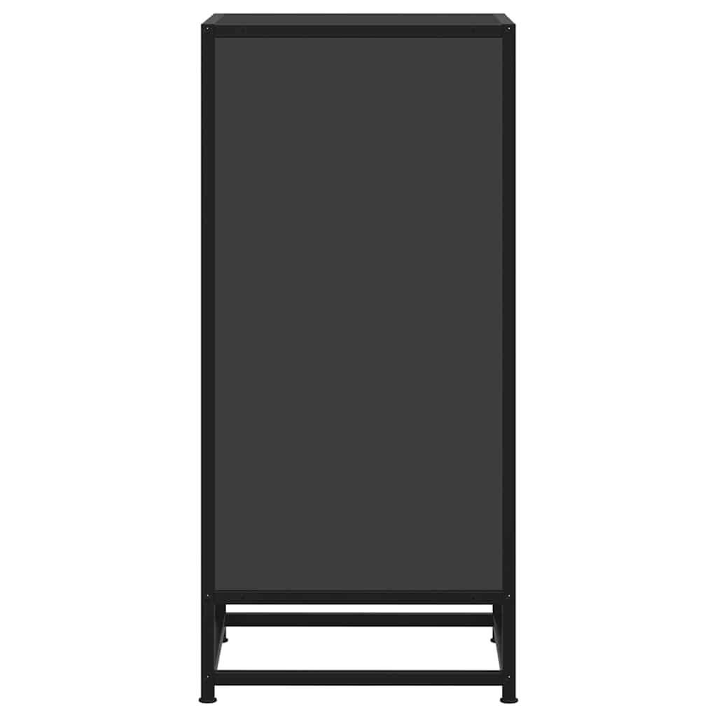 Sideboard 35.5X35X76 Cm Engineered Wood And Metal