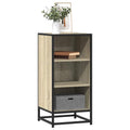 Sideboard 35.5X35X76 Cm Engineered Wood And Metal