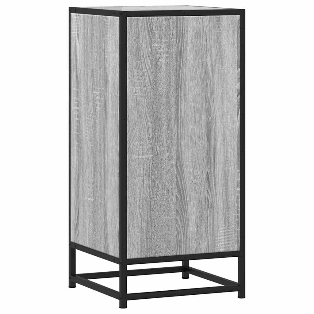 Sideboard 35.5X35X76 Cm Engineered Wood And Metal