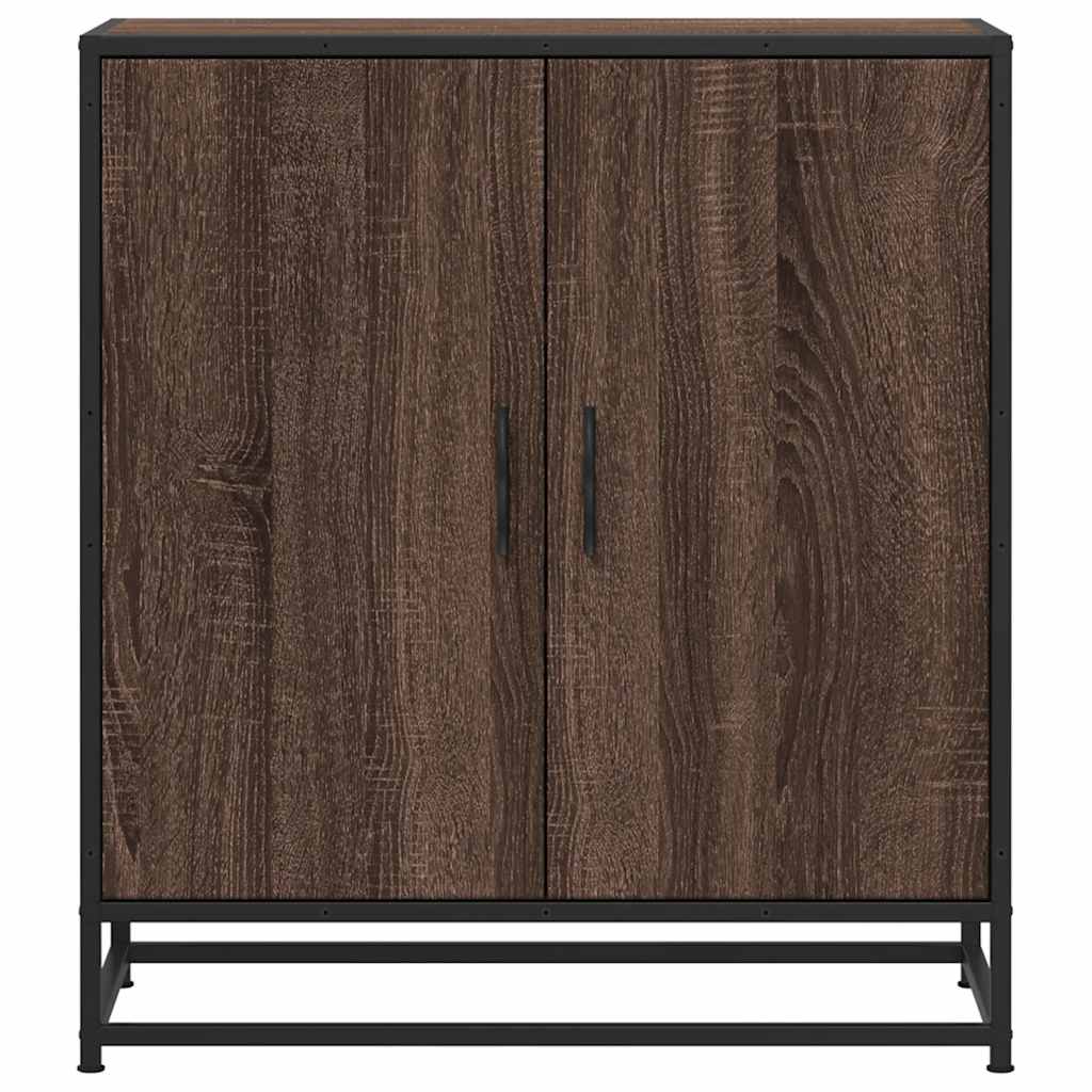 Sideboard 68X35X76 Cm Engineered Wood And Metal