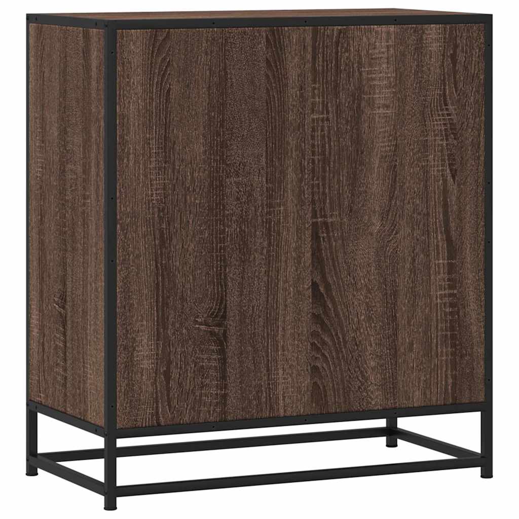 Sideboard 68X35X76 Cm Engineered Wood And Metal