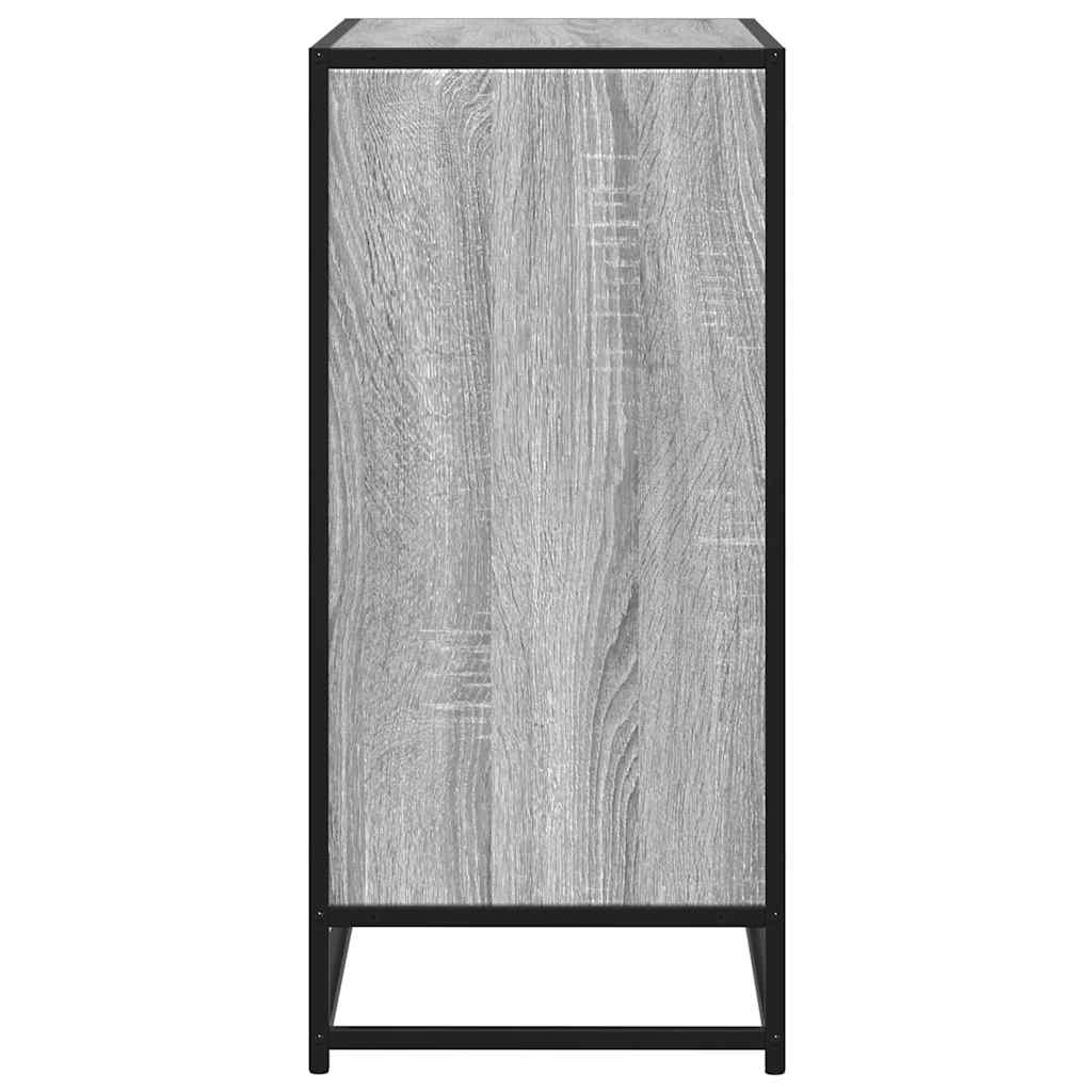 Sideboard 68X35X76 Cm Engineered Wood And Metal