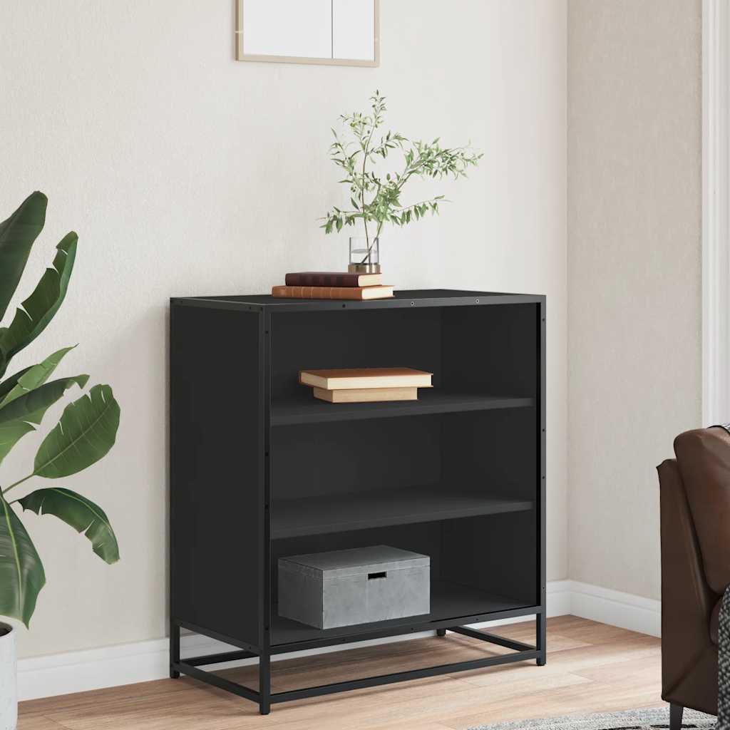 Sideboard 68X35X76 Cm Engineered Wood And Metal