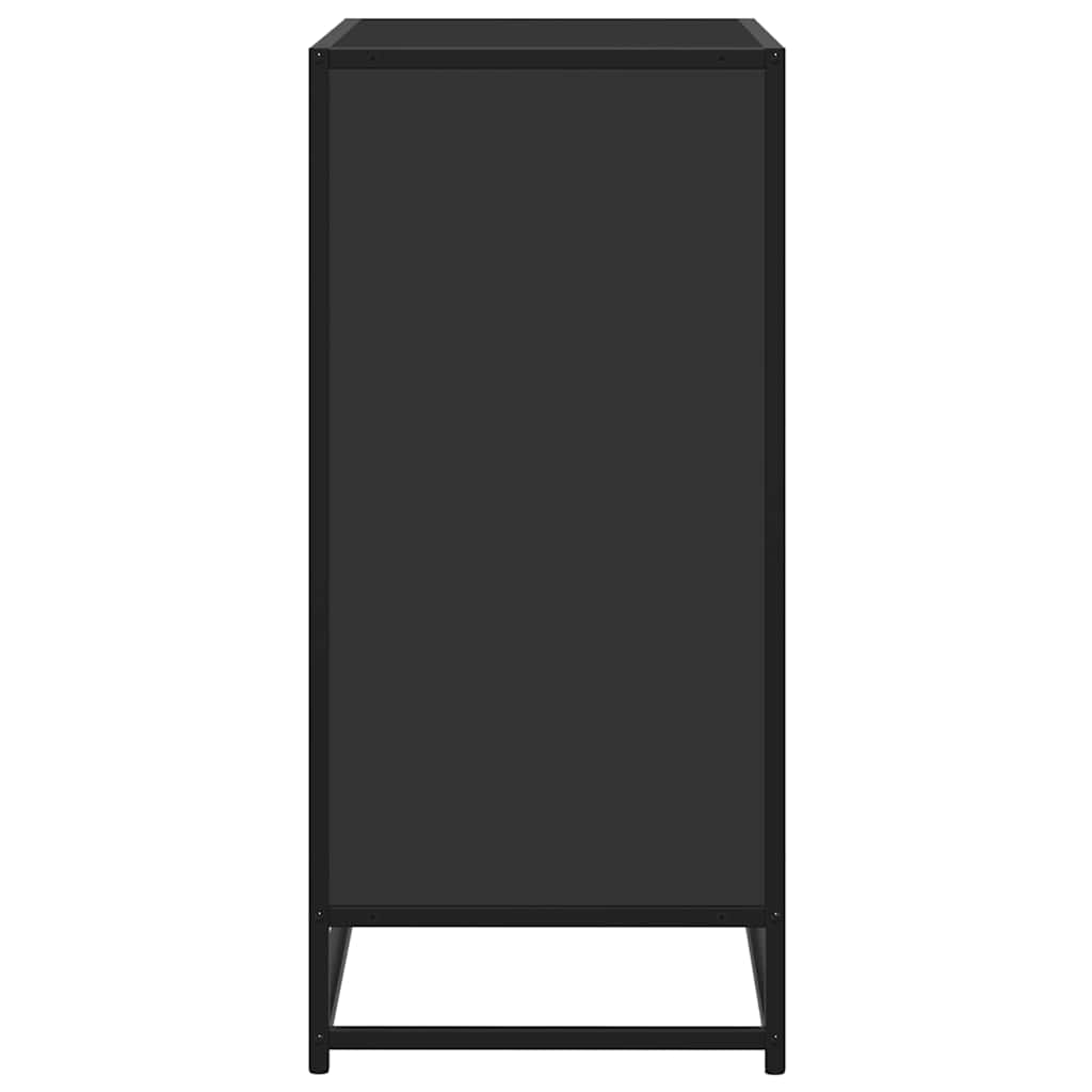 Sideboard 68X35X76 Cm Engineered Wood And Metal