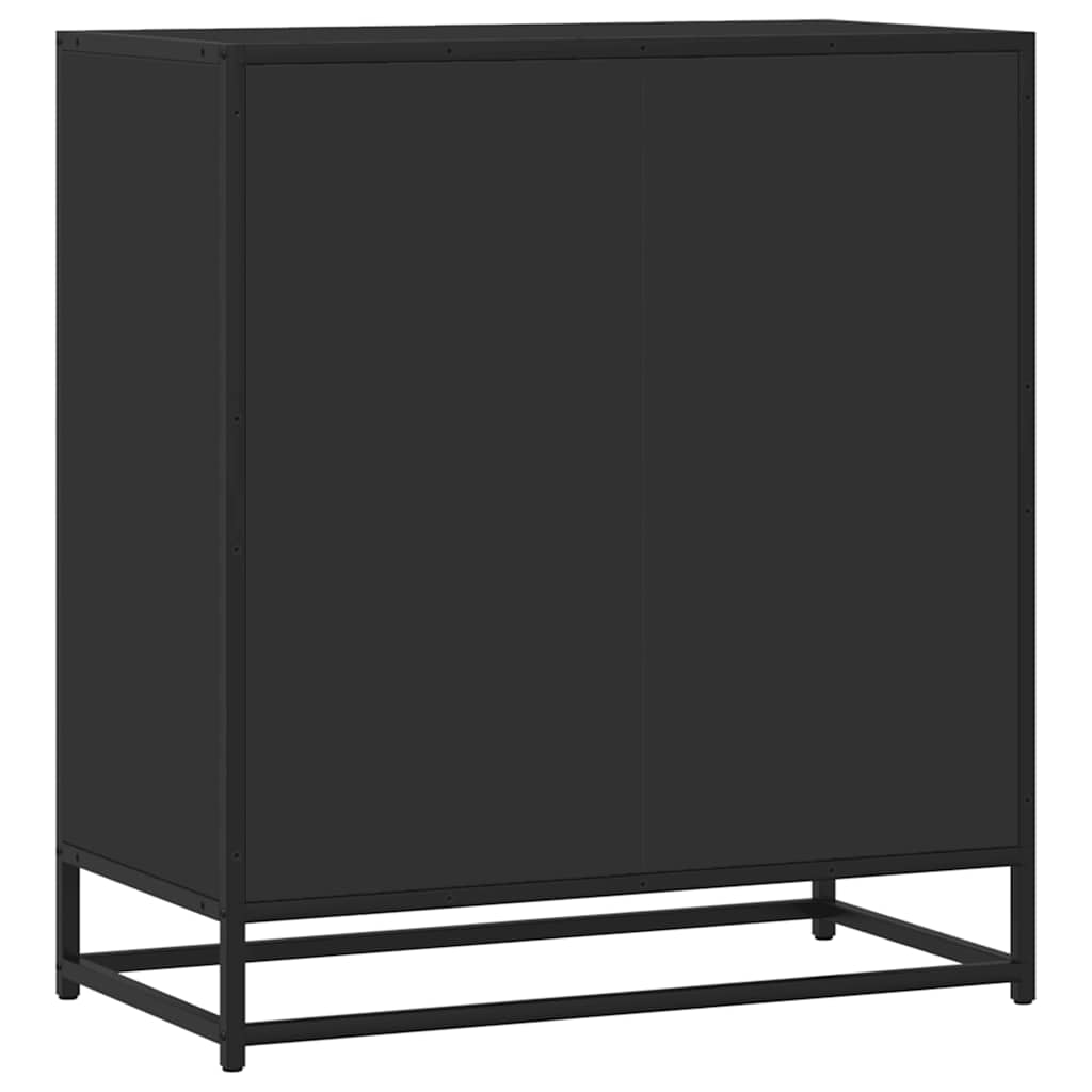 Sideboard 68X35X76 Cm Engineered Wood And Metal