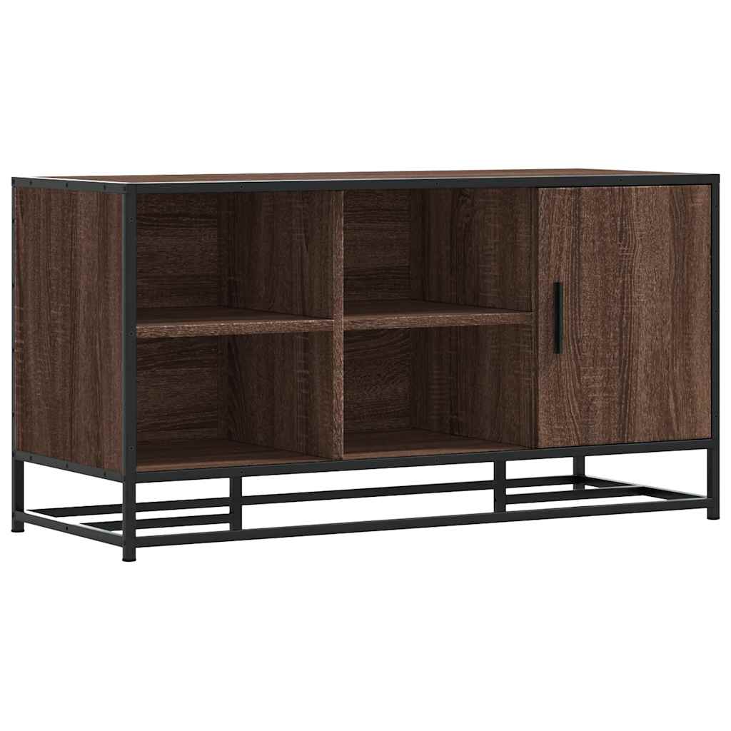 Shoe Bench 100X40X53.5 Cm Engineered Wood And Metal