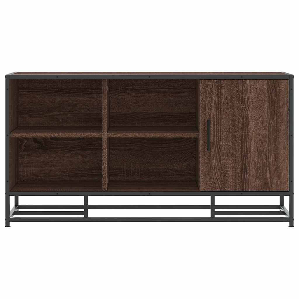 Shoe Bench 100X40X53.5 Cm Engineered Wood And Metal