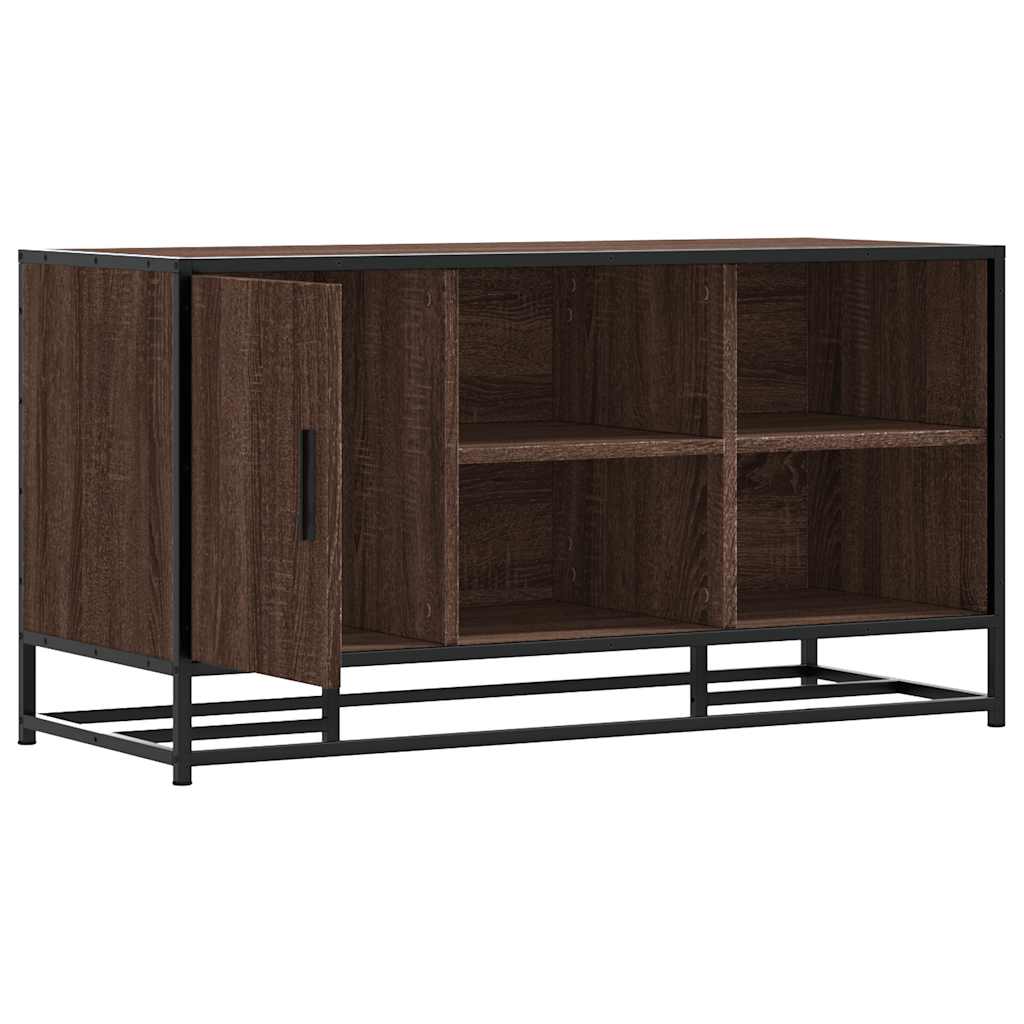 Shoe Bench 100X40X53.5 Cm Engineered Wood And Metal