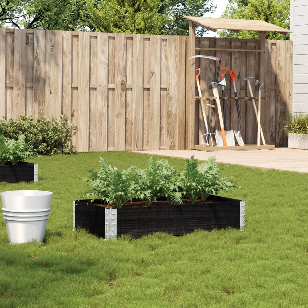 Garden Planter 80X60 Cm Solid Wood Pine