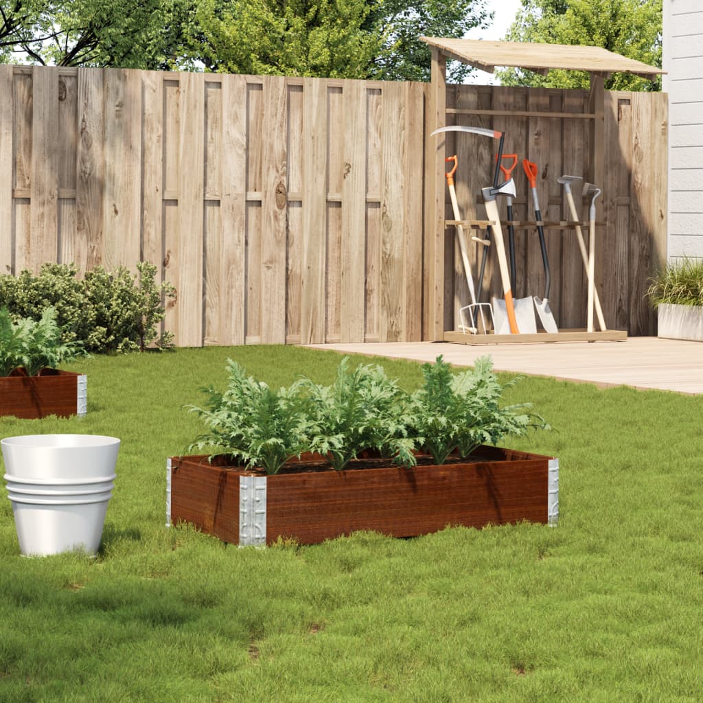 Garden Planter 80X60 Cm Solid Wood Pine