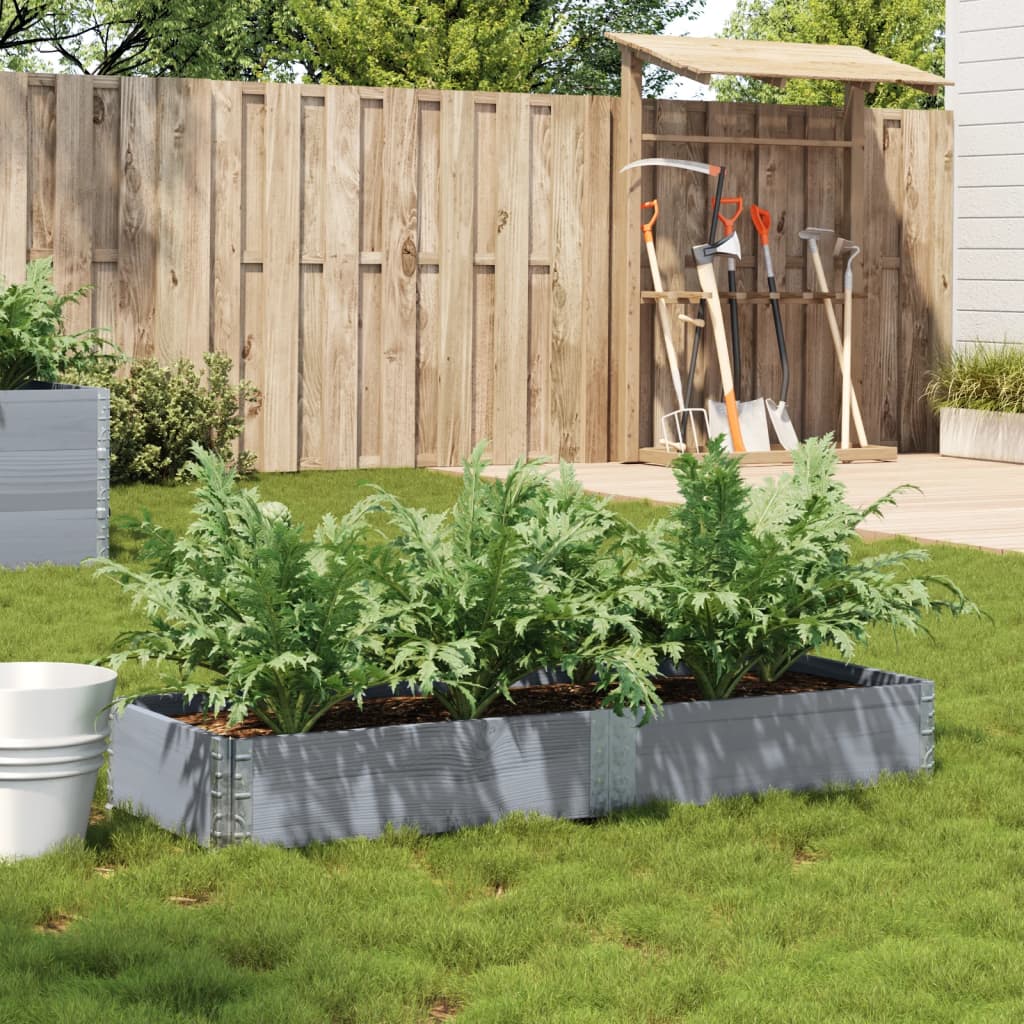 Garden Planter 80X60 Cm Solid Wood Pine