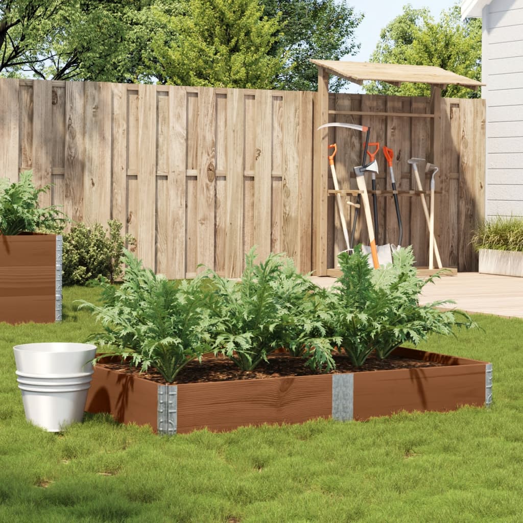 Garden Planter 80X60 Cm Solid Wood Pine