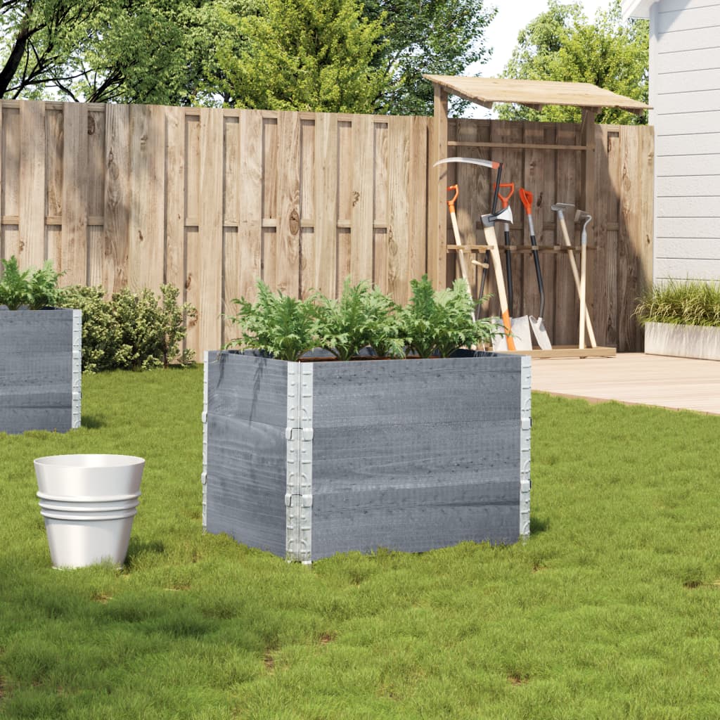 Garden Planter 80X60 Cm Solid Wood Pine