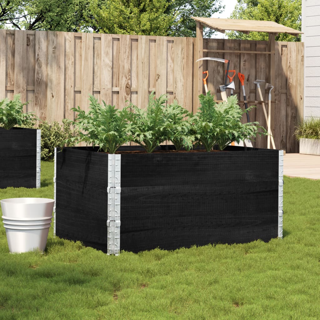 Garden Planter 80X60 Cm Solid Wood Pine